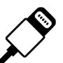 Apple Cable USB-A a Lightning de 2 m Blanco MD819ZM/A